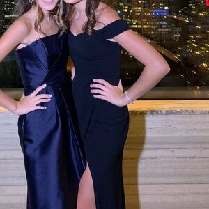 Reformation Black Gown